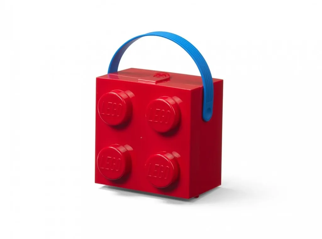 Portapranzo Lego Brick 4 con Maniglia: Resistente e Facile da Pulire - 8