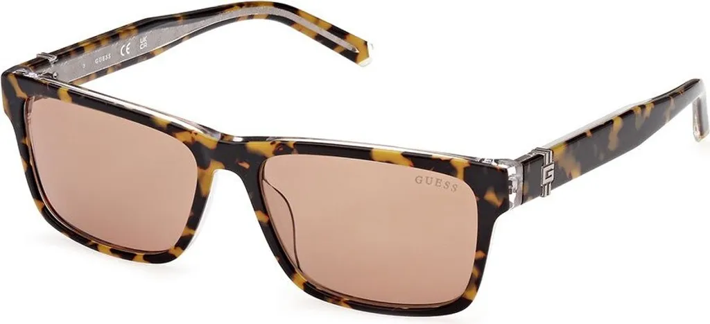 Lunettes de soleil Guess GU00074 53E - Monture Écaille et Verres Bruns