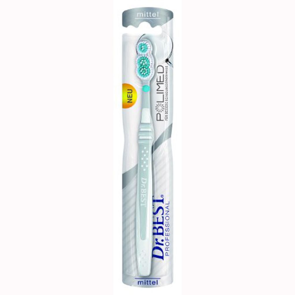 Dr. BEST Brosse à dents Polimed moyenne Image du produit 
