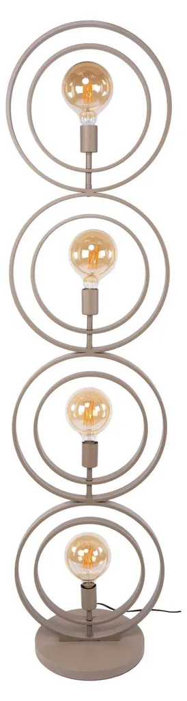 Lampadaire FURNLUX Turn Around Beige 40 cm - Luminaire Design 163 cm