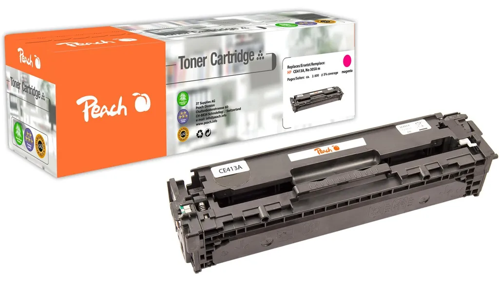 Toner Peach PT270 Magenta compatible pour imprimantes laser couleur