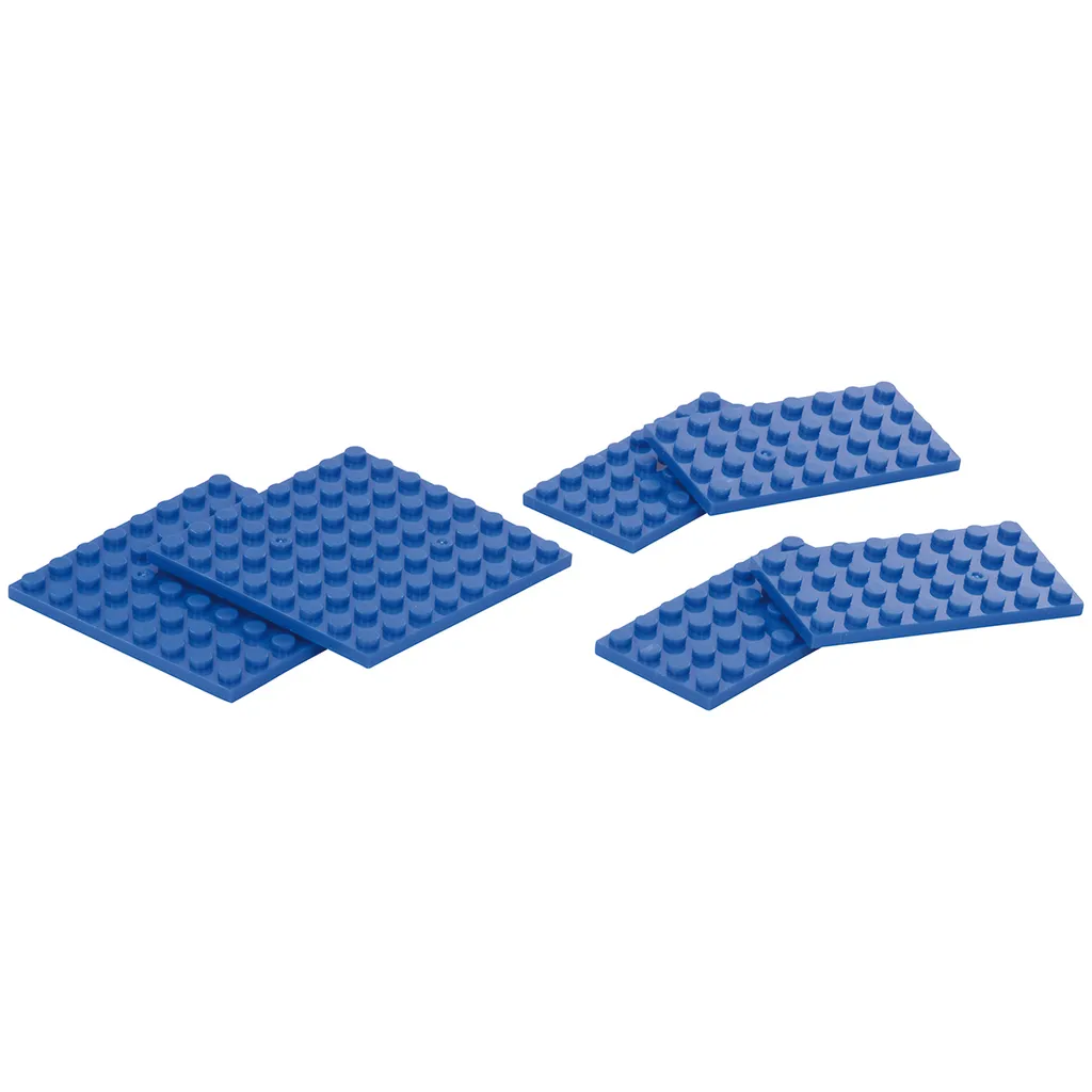 Blocs de construction de petite taille en pack de 1600 pièces multicolores