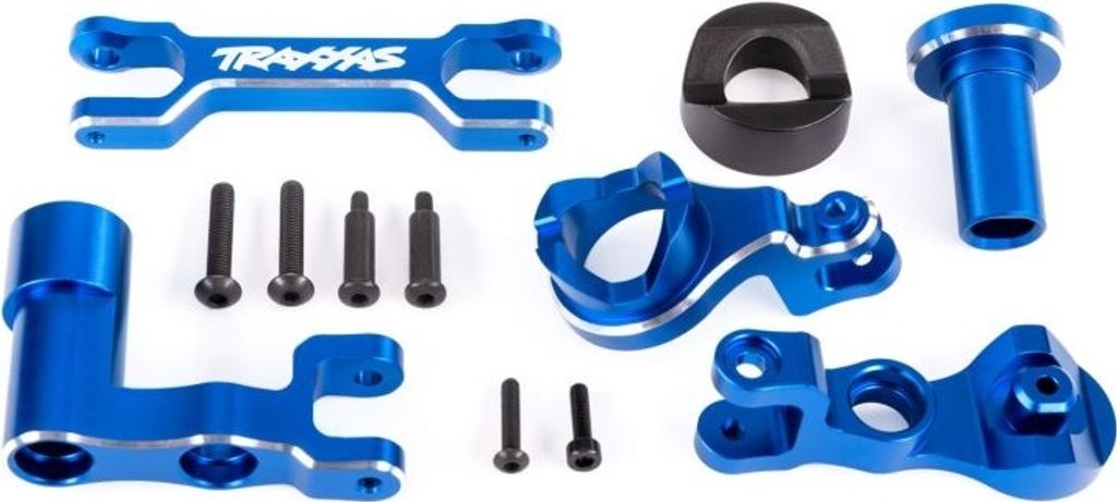 Traxxas Servosaver Umlenkung Alu blau