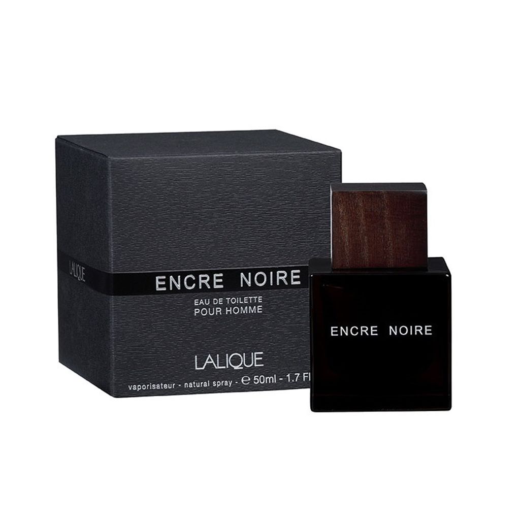 Lalique Encre Noire Eau de Toilette, 50ml - Herren Parfüm, Produktbild 