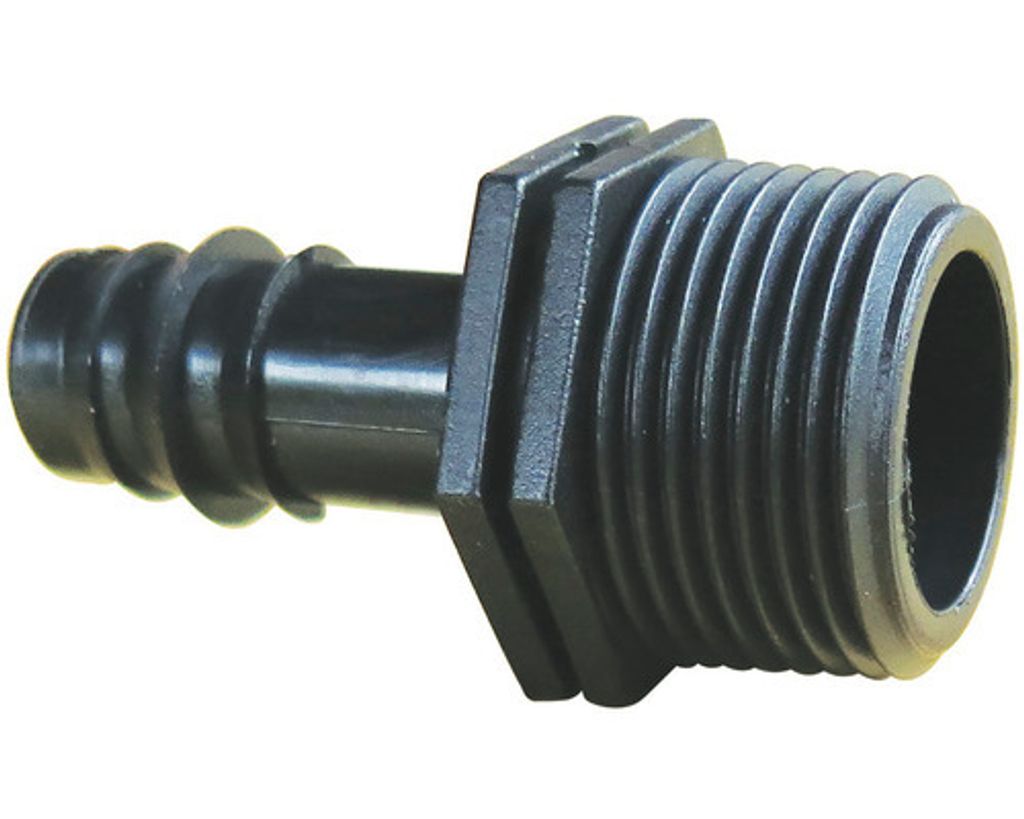 Hadičník s vnějším závitem 1" x 25 mm plast Obrázek produktu 
