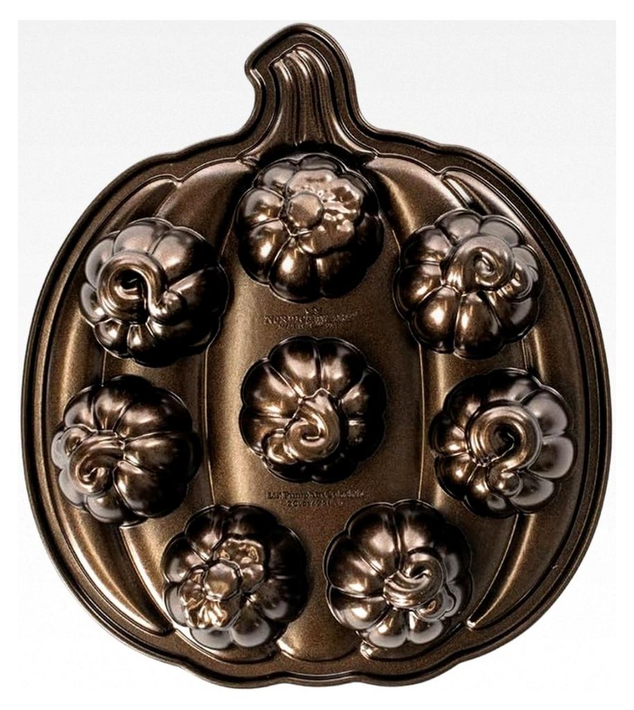 Kuchenform Lil' Pumpkins, 2 Tassen, Bronze