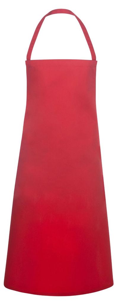 Karlowsky - Latzschürze "Basic" FK2004 (Einheitsgröße) (Dunkelrot)