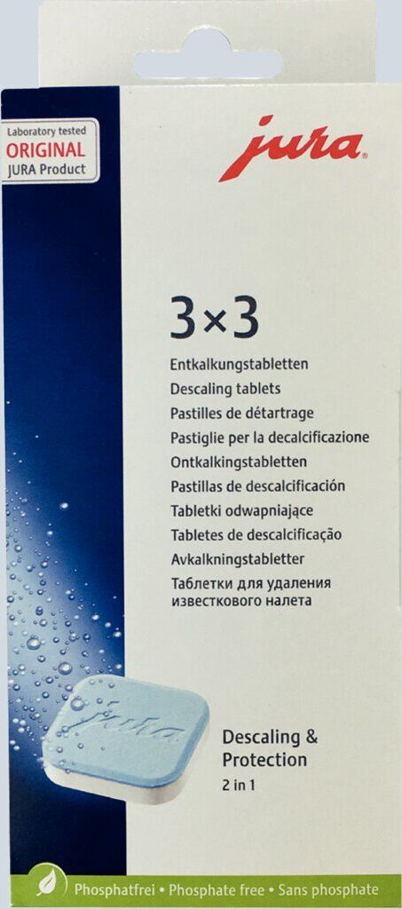 Jura 2-fazowe tabletki odkamieniające 3x3 procesy Zdjęcie produktu 21