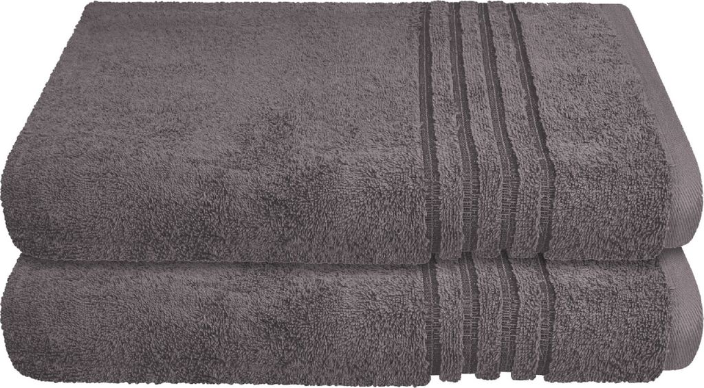 Schiesser Frottier Duschtuch Milano im 2er Set | 100% Produktbild 