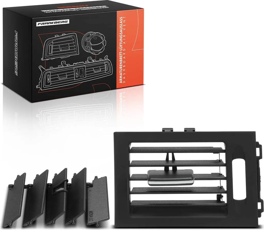 Bouche d'aération avant gauche Frankberg pour Mercedes W204 C204 S204