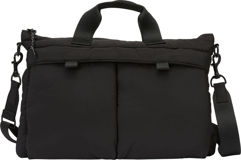 Marc O'Polo Aktentasche Umhängetasche mit Laptopfach Malthe Business Bag Black schwarz