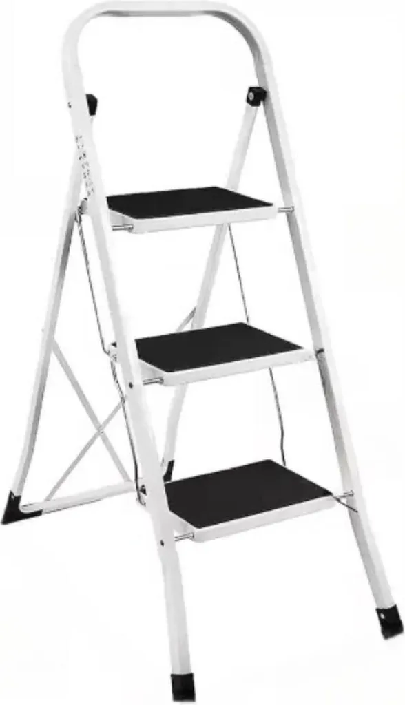 Marchepied pliant portable multi-usage en acier pour intérieur et jardin