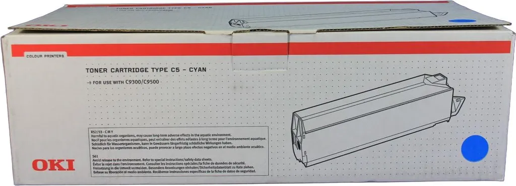 Cartouche de toner OKI noir pour éliminer les traces sur papier