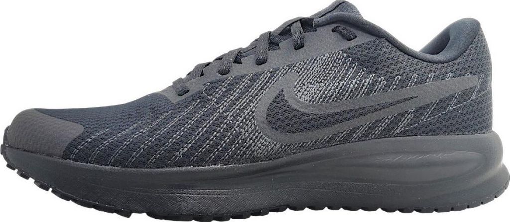 Nike Run Defy Herren sportlicher Schnürer in Schwarz, Größe 8