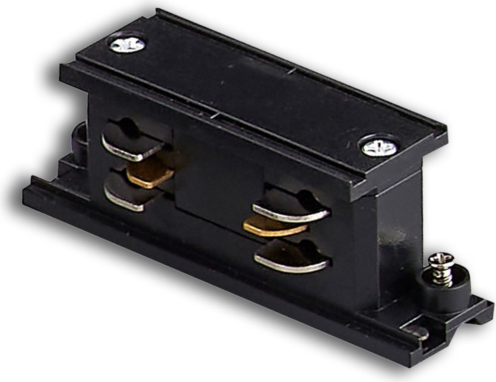 ISOLED 3-Phasen DALI Schiene Linearverbinder, stromführend, schwarz