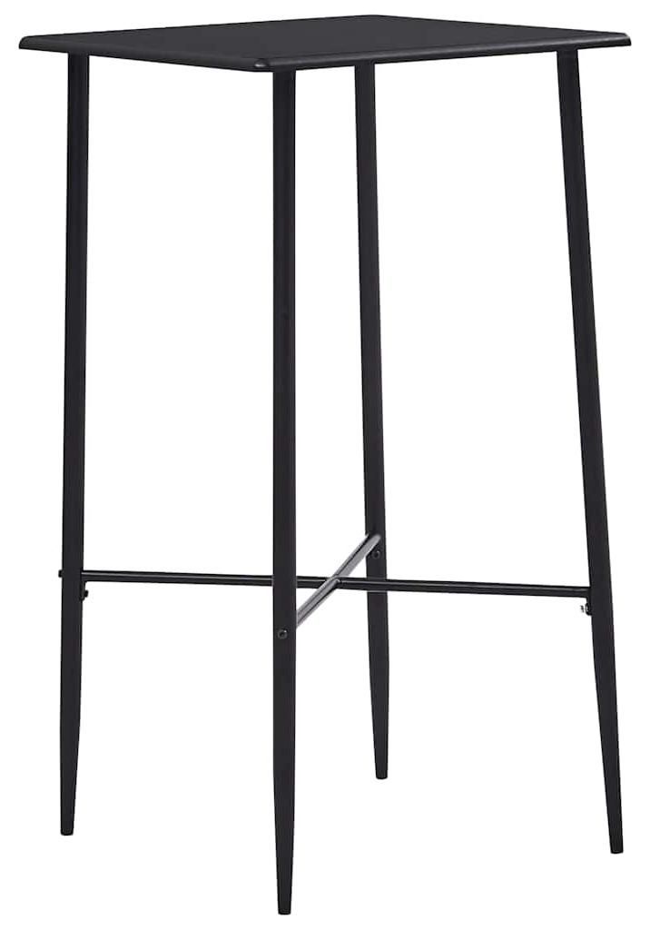 vidaXL 5-tlg. Bar-Set Stoff Schwarz