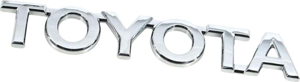 TOYOTA C-hr Chrom Logo-Emblem hinten 75441-F4021 OE