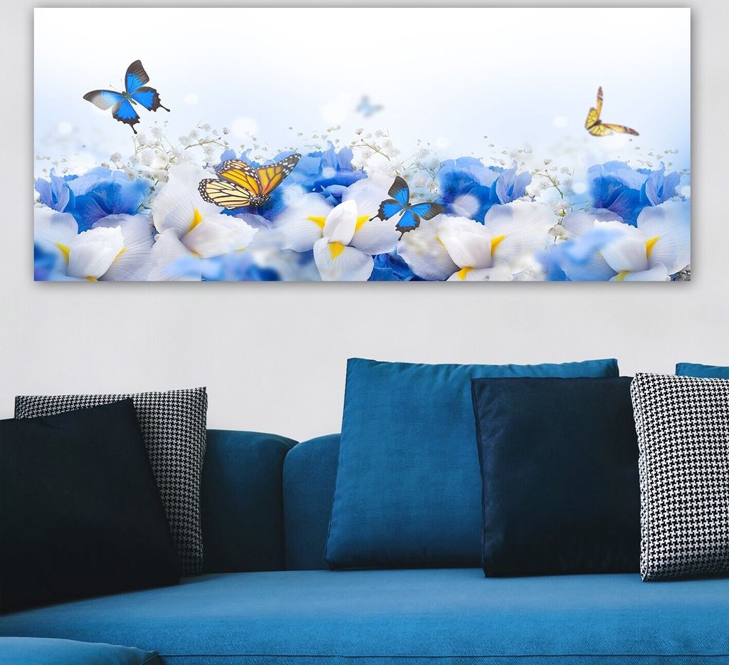 Wallity, YTY519402208_50120- ERN1603, Bunt, Leinwandbilder, 50 x 120, 100% Leinwand