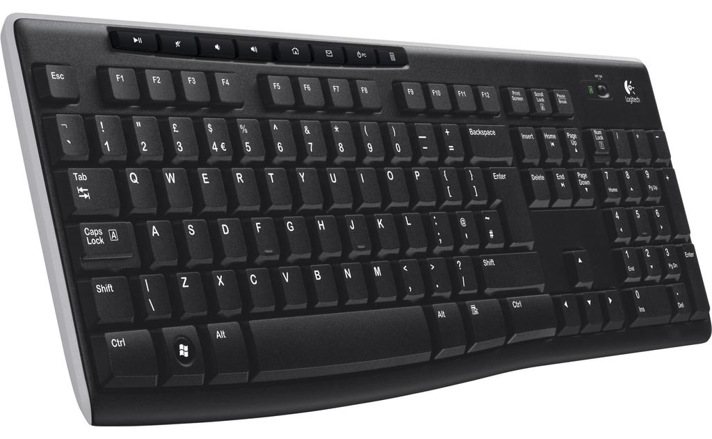 Logitech K270 Kabellose Tastatur für Windows, 2,4 GHz Produktbild 