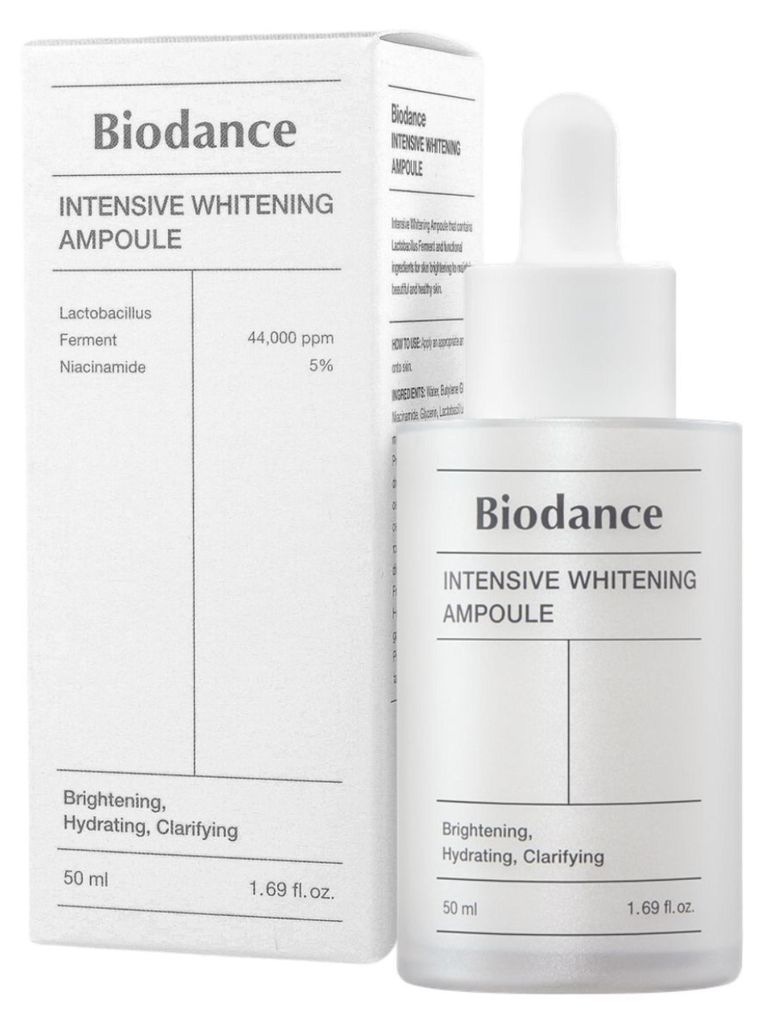 BIODANCE Intensive Whitening Ampoule, 50 ml – aufhellendes Gesichtsserum