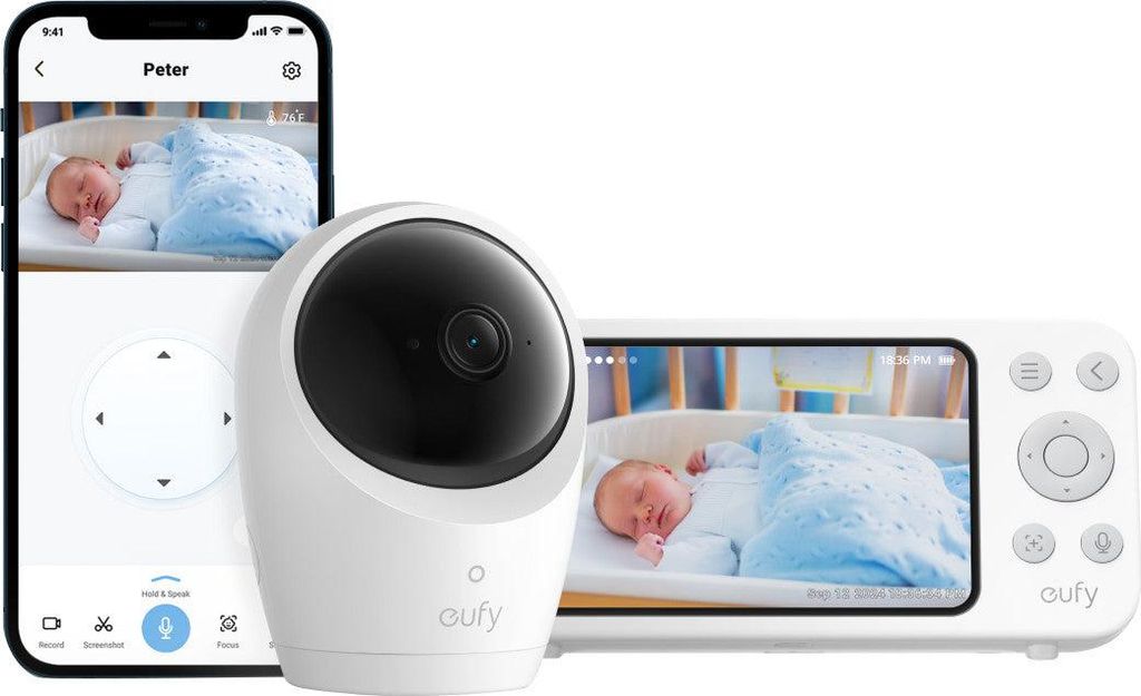 eufy Babyphone avec caméra E20 (connexion hybride et Image du produit 