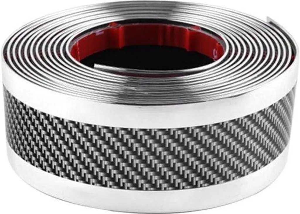 Bande anti-collision carbone pour voiture 3m protection de pare-chocs