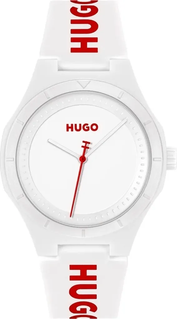 Orologio Hugo Boss 1530345 Bianco Lit Per Lui - Design Moderno