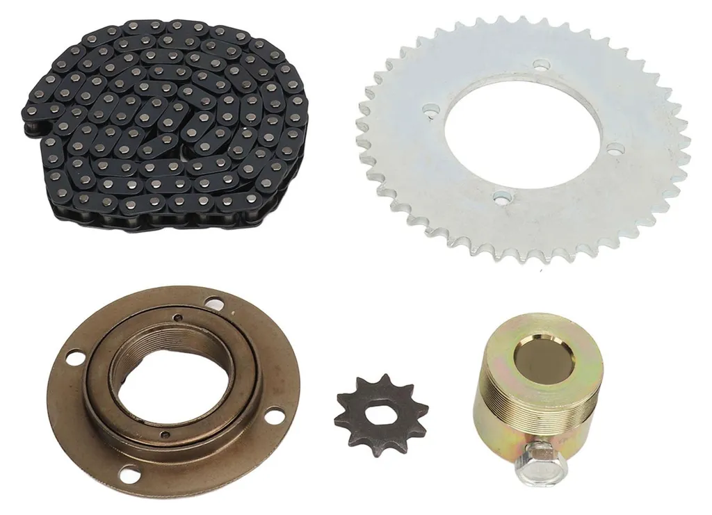 Kit Réparation Transmission T8F pour Scooter et Mini-Moto, Chaîne 116 M