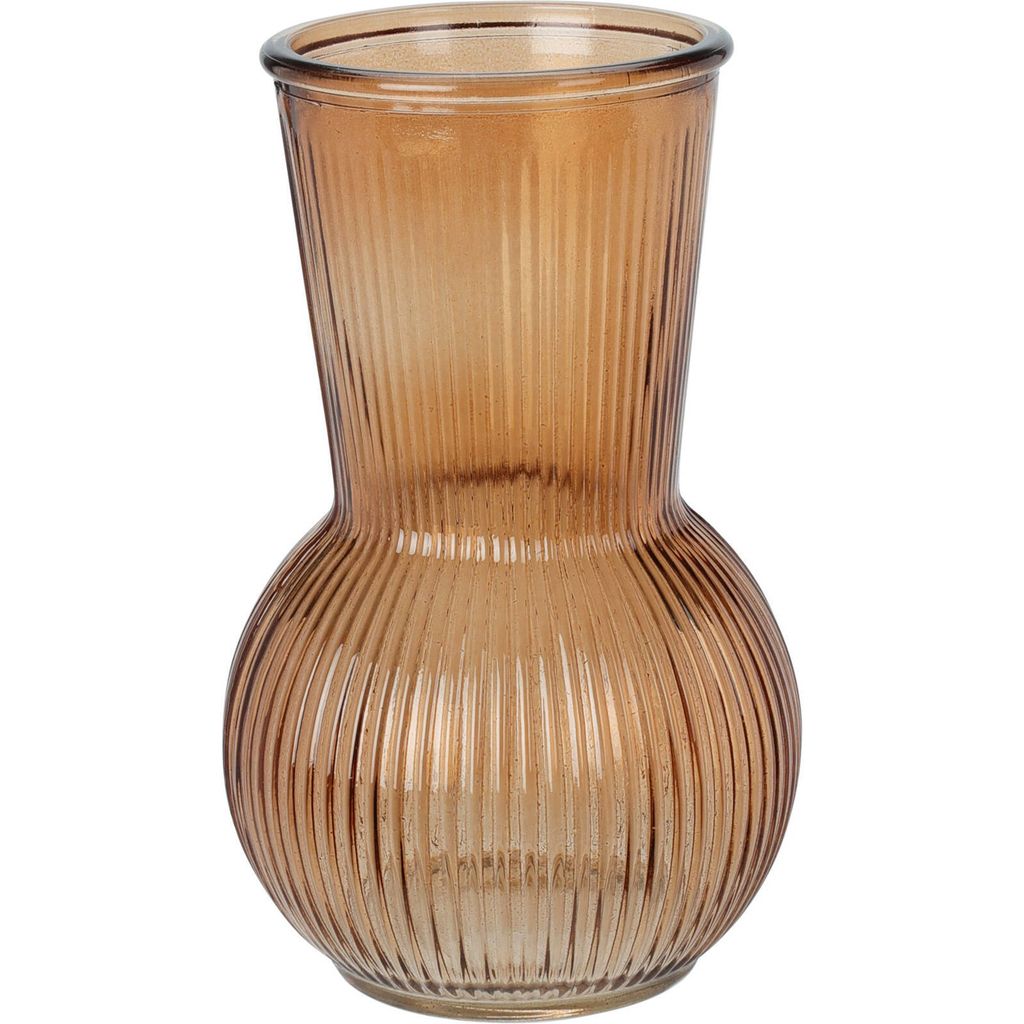 Dekovase aus Glas, 20 cm