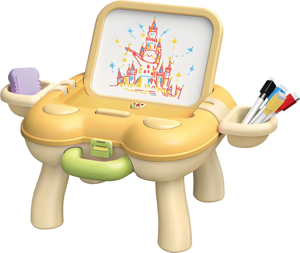 Aga4Kids Kindertafel mit Tisch Gelb