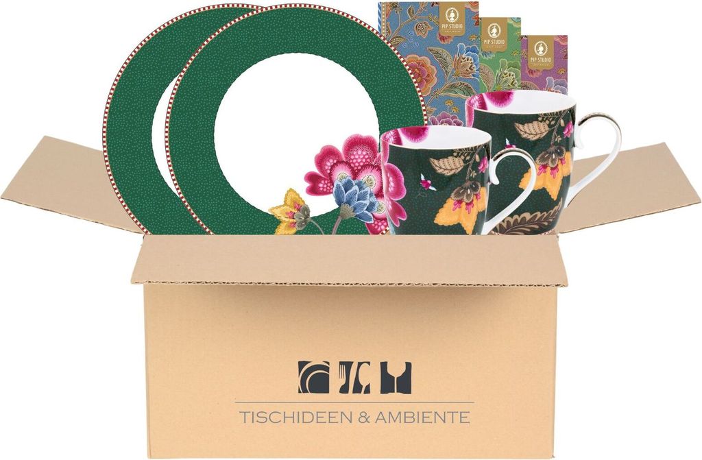 PIP STUDIO Fantasy Green Geschenkbox 4tlg