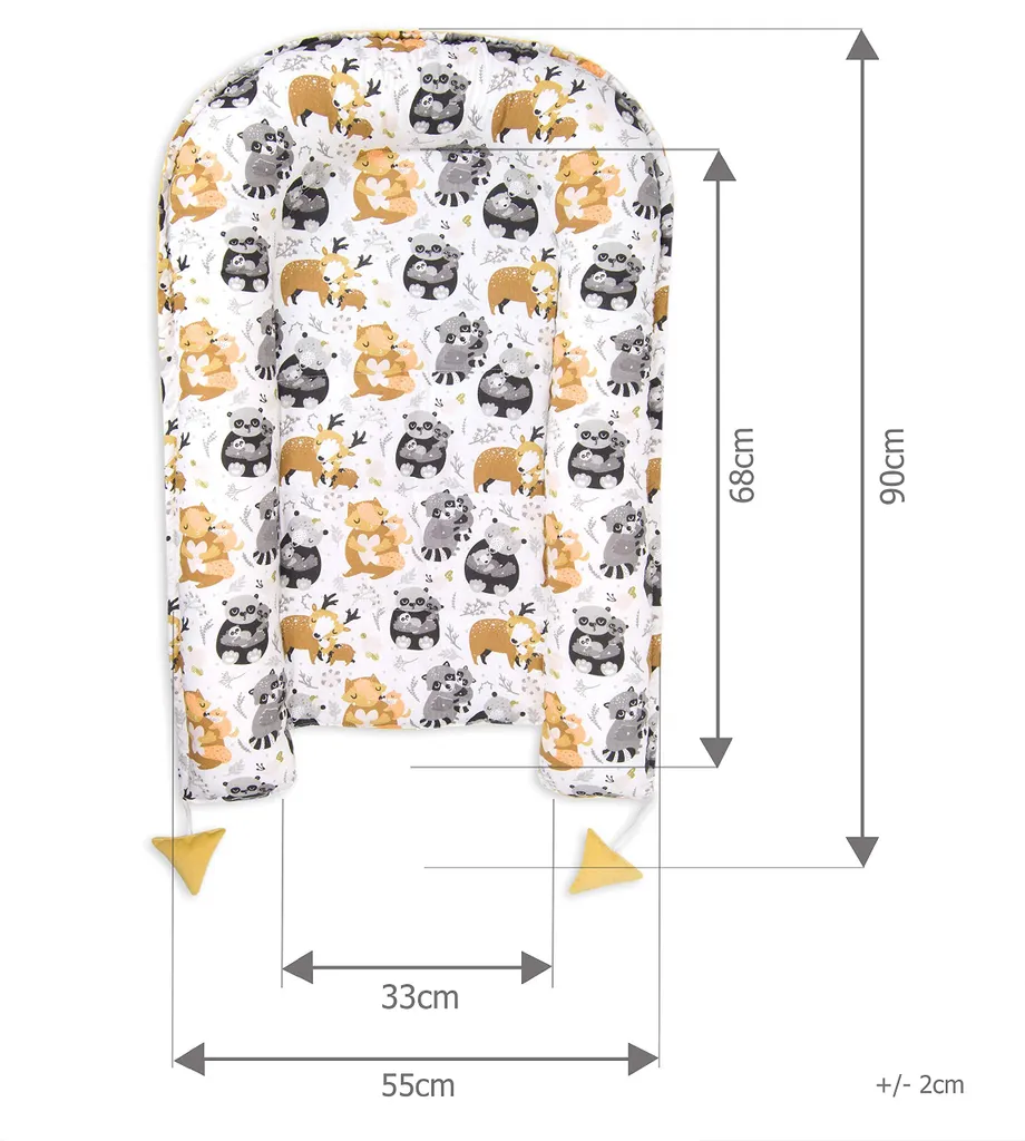 Réducteur de lit bébé anti-stress Ensemble complet 5 pièces PIMKO