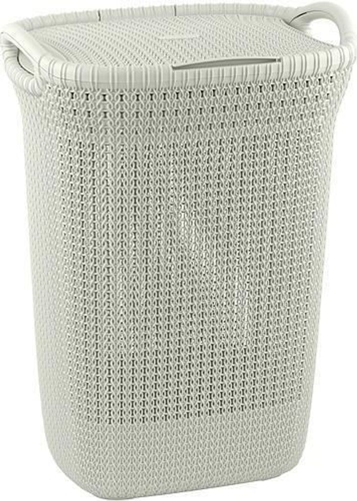 Cesto Curver KNIT 3676, 57 litri, crema, 45x34x61 cm, per Immagine del prodotto 