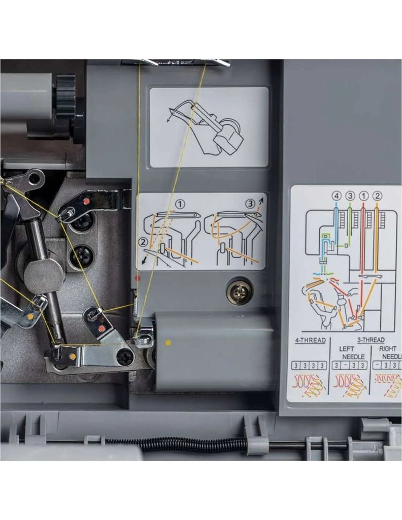 Singer HD0405 Nähmaschine. Elektrisch. Silber. Produktbild 