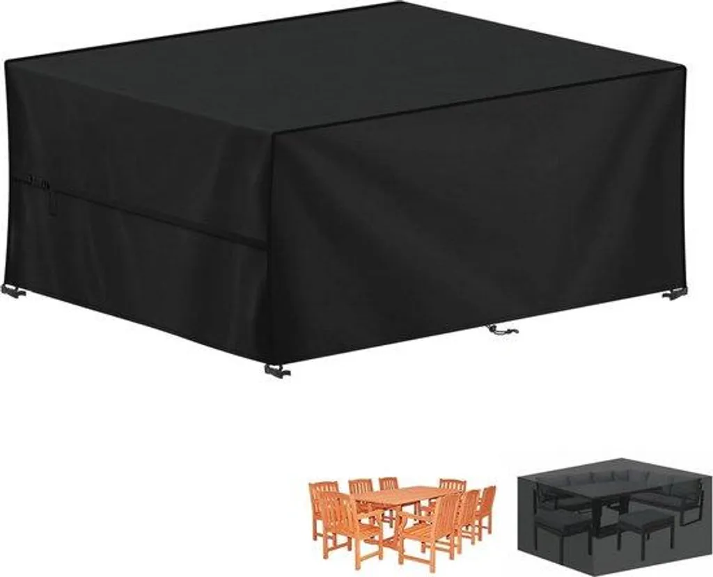 Abri de jardin résistant aux intempéries et UV pour salon de jardin