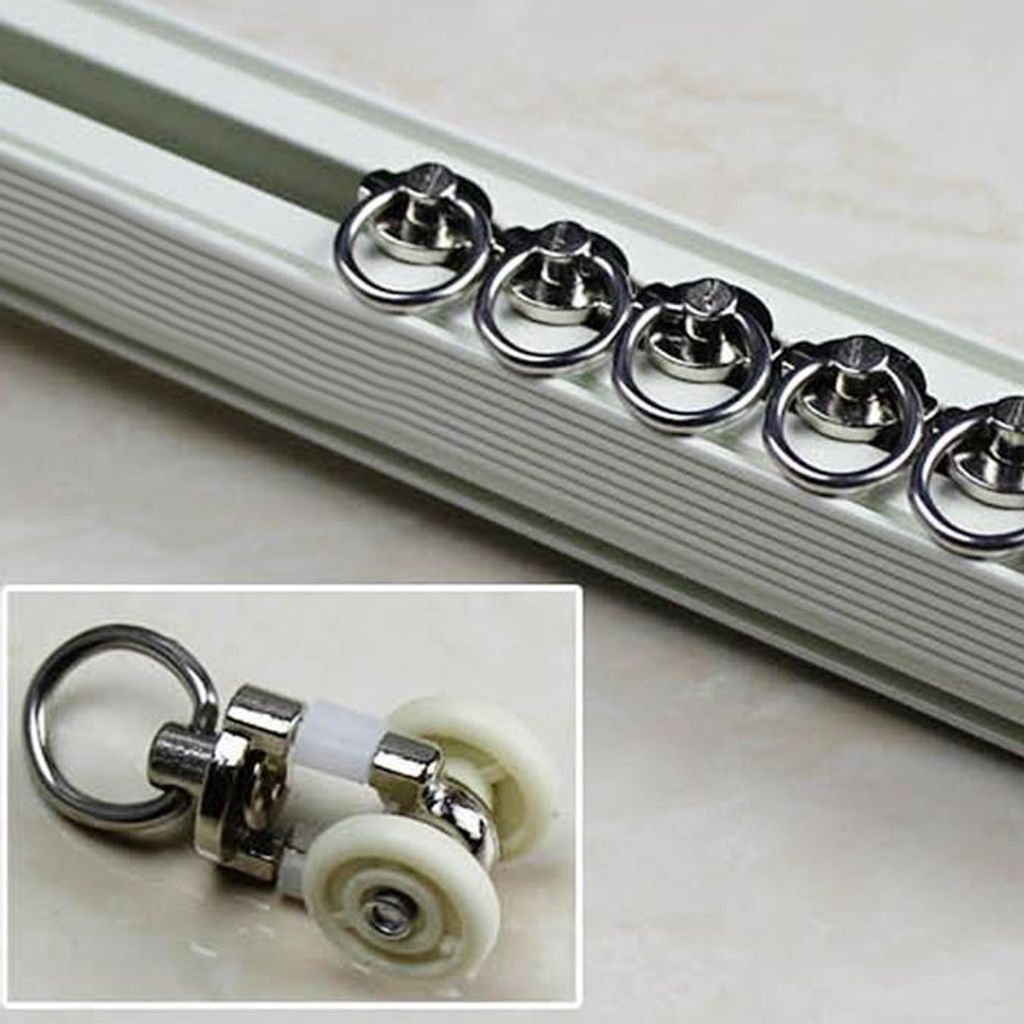 30 Stück Doppel-Gleiterschienen aus Kunststoff für Produktbild 