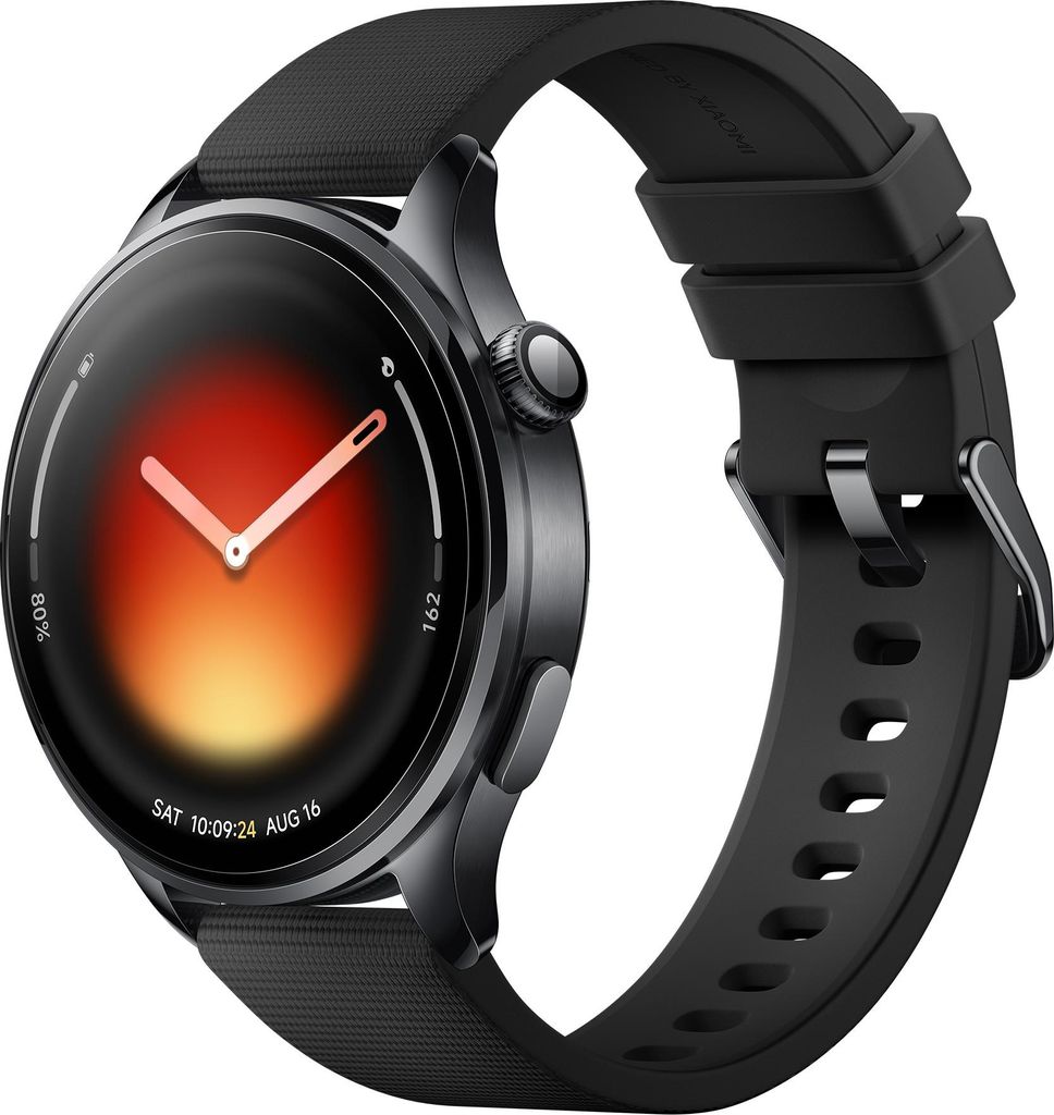 Xiaomi Watch 5 Smartwatch Schwarz 1,54" AMOLED Wear OS 6 Produktbild 