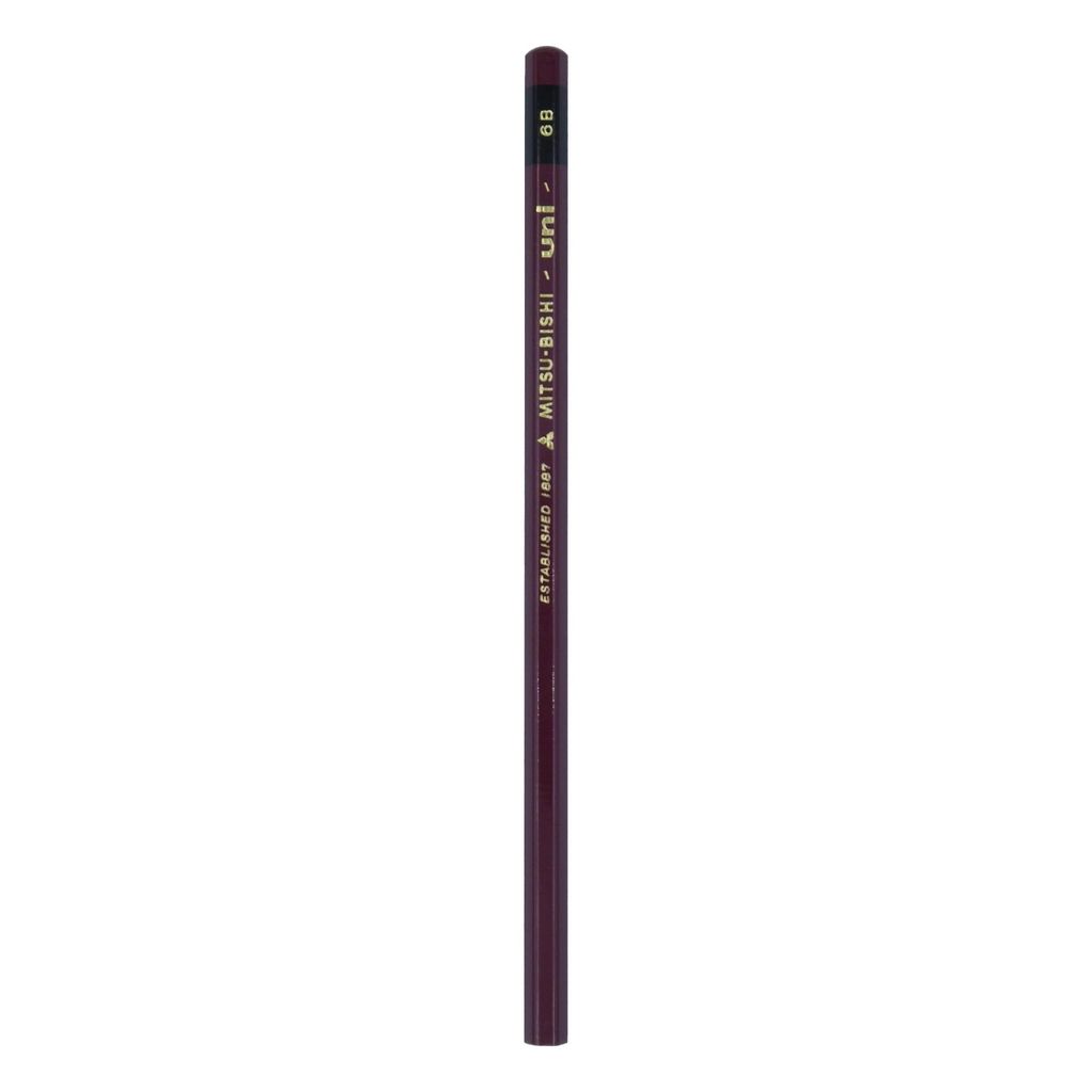 Mitsubishi Pencil uni Matita in Legno • Grado 6B Immagine del prodotto 