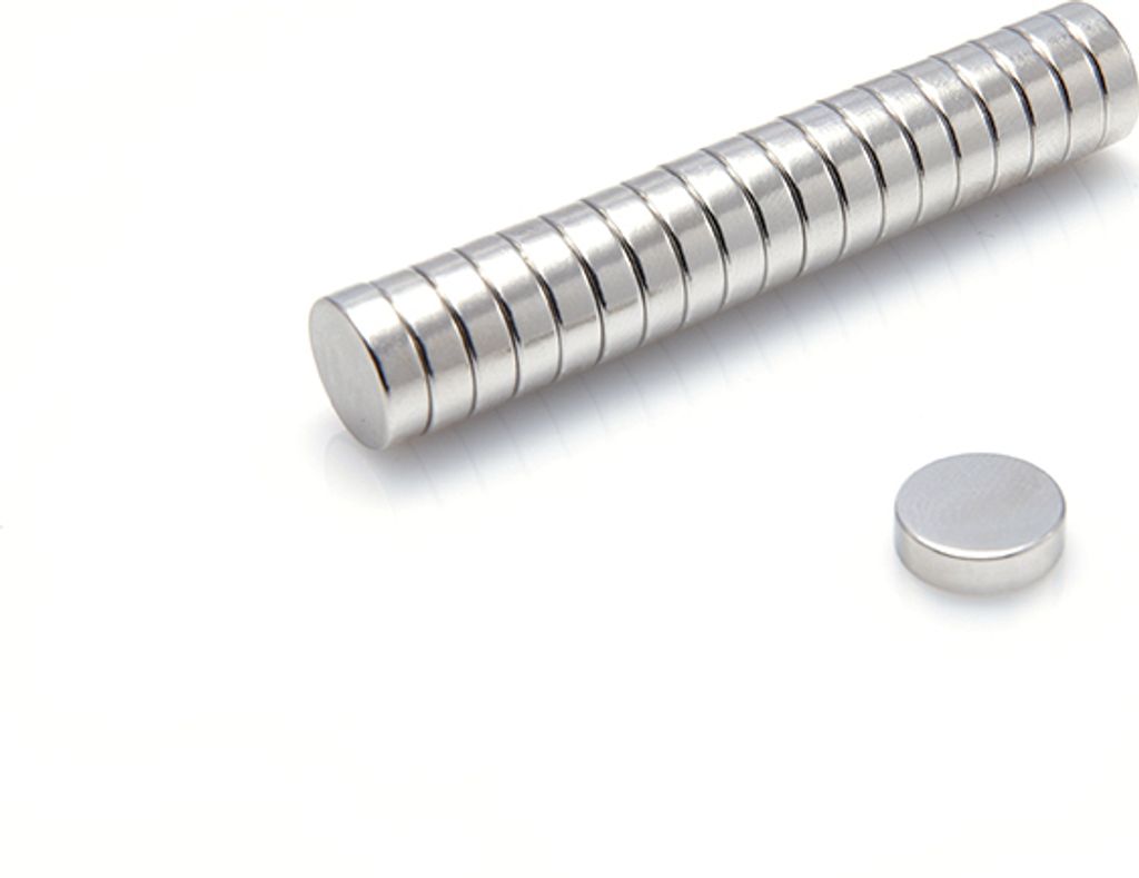 Neodym Magnete 10 x 3 mm 10 Stück mm N38, Extrem stark, Magnettafeln, Kühlschränke, Whiteboards, DIY
