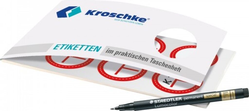 Dreifke Aufkleber I Stromkreisbezeichnungsschild, Typ 2, zum Selbstbeschrift...