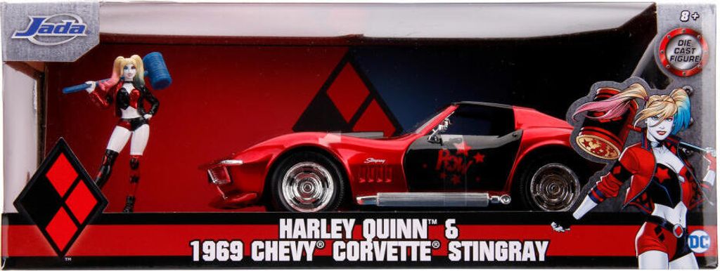 Jada Toys 253255019 - 1969 Chevy Corvette Stingray, 1:24 - Modellauto