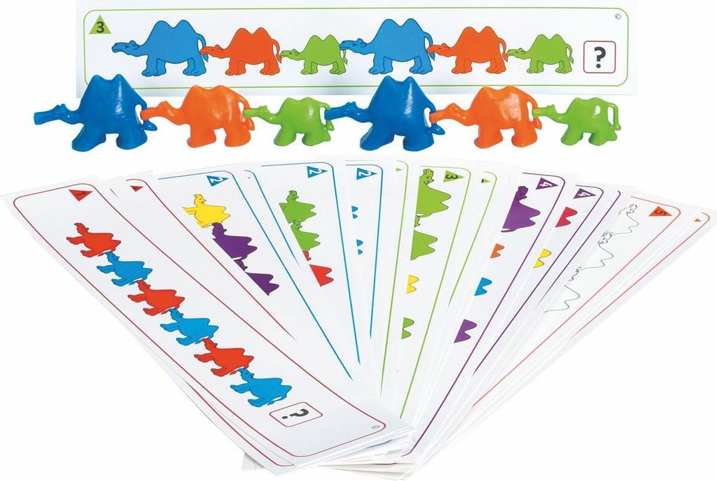 TickiT Vorlagenkarten für verbindbare Kamele (20er-Set) 5060138828094