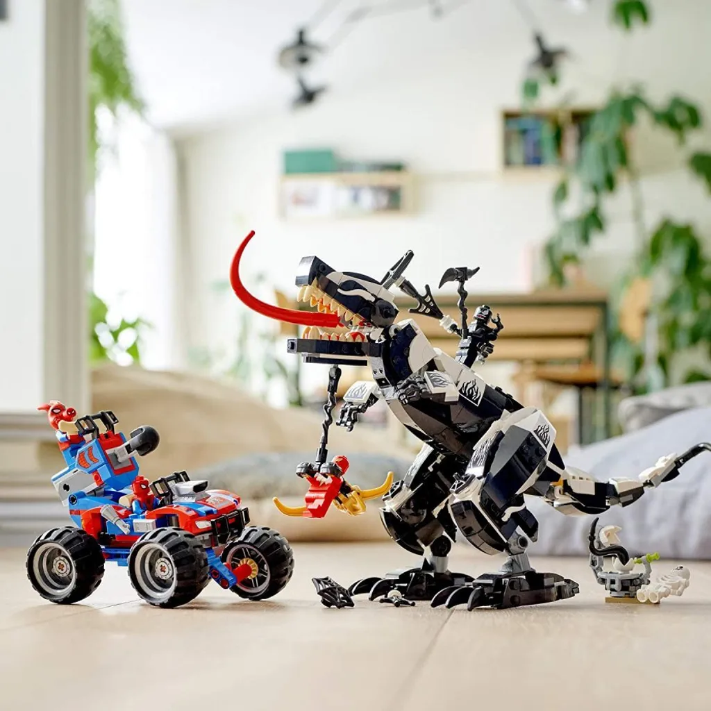 Venomosaurus Articulé et Spider-Buggy : Kit de Combat Marvel 76151 - 6