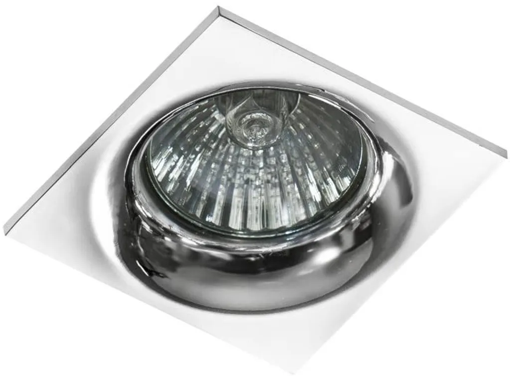 Luce da incasso GM21001S CH 1x50W/MR16 IVO SQUARE Azzardo