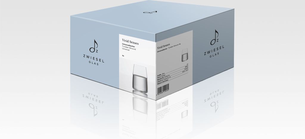 ZWIESEL GLAS machinemade UNIVERSALBECHER VIVID SENSES 42 Zdjęcie produktu 