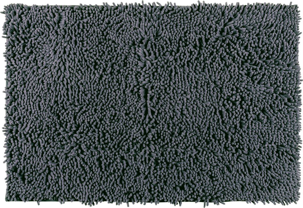 WENKO Badteppich Chenille 50x80 cm Duschmatte Teppich Matte Badematte Badezimmer