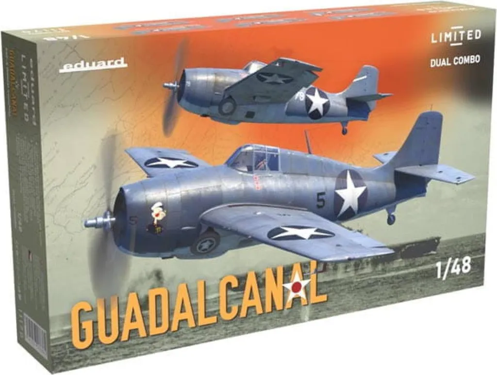 Maquette Avion Militaire Guadalcanal Dual Combo - Kit de Montage 1/48