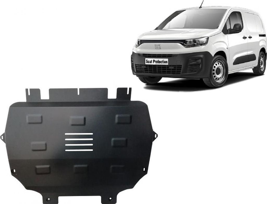 Stahl Unterfahrschutz für Fiat Doblo
