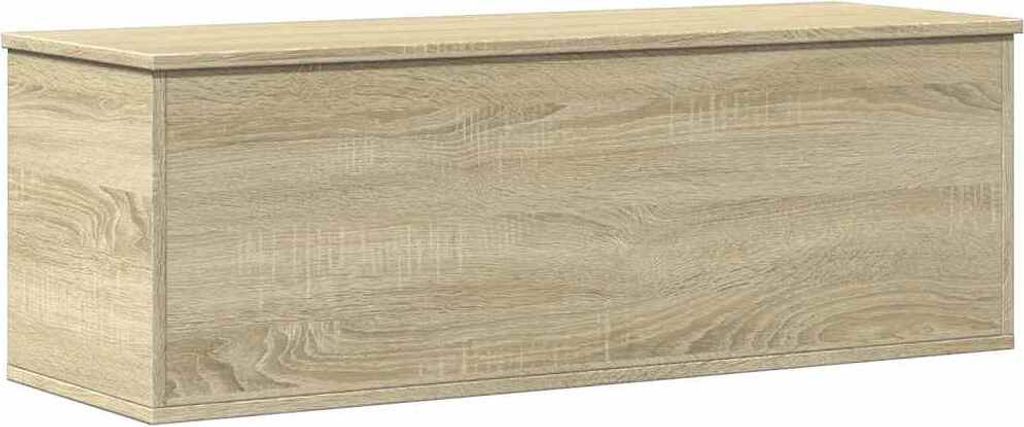 vidaXL Kufer dąb sonoma 102x35x35 cm materiał Zdjęcie produktu 