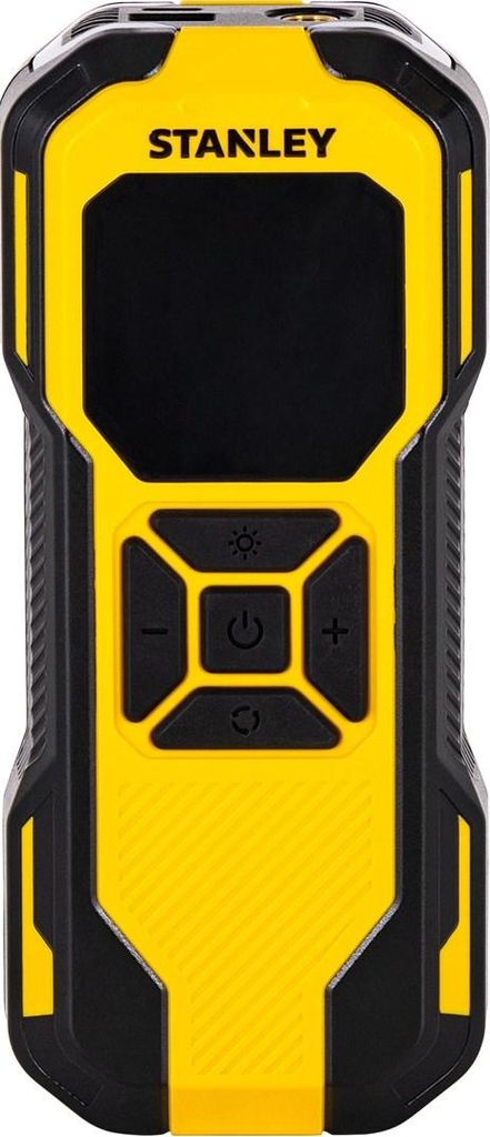 A Stanley branded rechargeable compressor is shown against a white background.